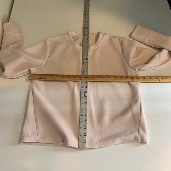 Under Armour Shirt Womens M Medium Lt Pink Loose Unstoppable Move Light Radial - Picture 7 of 13